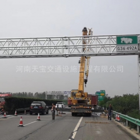天津高速ETC门架标志杆工程